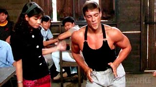 Jean Claude Van Damme Dance  Kickboxer dance jeanclaudevandamme kickboxer [upl. by Neelrak]