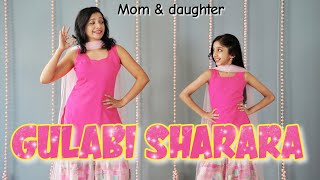 Gulabi Sharara  Thumak Thumak  Uttarakhand song  Nivi and Ishanvi  mom daughter dance  Laasya [upl. by Drawde]