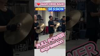 Cymbal Session marchingband cymbal [upl. by Yantruoc155]