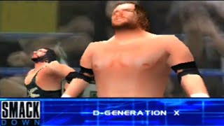 DGeneration X entrance amp theme  WWF SmackDown 2  Know Your Role PlayStation [upl. by Ametaf477]