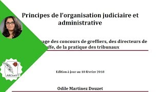 📚Principes de lorganisation judiciaire et administrative par O Martinez Douzet [upl. by Mcgruter]