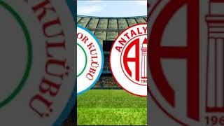 Rizespor Antalyaspor maçını Rizespor 21 kazandı [upl. by Kosey896]