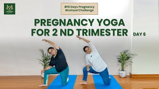 Pregnancy Yoga for Second Trimester [upl. by Cristi272]