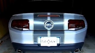 Raxiom Smoked Tail Lights How To Intall on 2011 Ford Mustang [upl. by Oilasor]