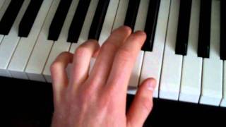 How to play axis of awesome 4 chords  accords song on piano [upl. by Elleneg102]