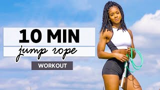 10 minute Jump Rope Workout [upl. by Melania]