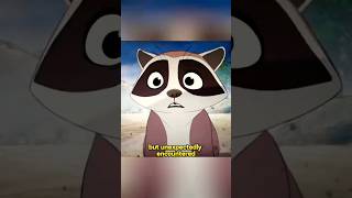 🦝 Baby Raccoon Learns a Hard Lesson from His Mom shorts animation cartoon recape recapp [upl. by Airdnoed371]