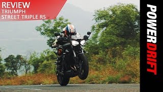 Triumph Street Triple 765 RS 2017  Whats Right And Whats Wrong  PowerDrift [upl. by Junina]