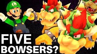 How 5 Bowsers Change World 1’s Castle in Super Mario 3D Land [upl. by Sonnie]