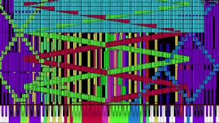 Black MIDI Core i514400 Plays Septette for the Dead Princess 149 146 Million [upl. by Setsero]