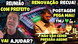 URGENTE FLA E PAES TEM REUNIÃƒO POR ESTÃDIO MAIS UMA POLÃŠMICA DE GABI RENOVAÃ‡ÃƒO RECUA DE VEZ E [upl. by Arnaldo691]