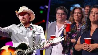 At his CMT Awards tribute Toby Keiths kids said they were quottrying our hardest to hold the tears [upl. by Marquardt]