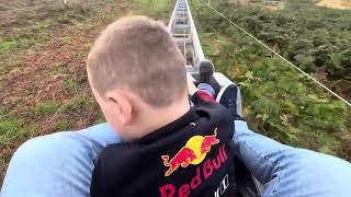 Experience Scotlands new Alpine Coaster  Rollercoaster  An 8 year olds POV review  opening Day [upl. by Hurwitz424]