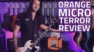 Orange Micro Terror Guitar Amplifier Head Demo Review w PPC108 Cab [upl. by Akcebar525]