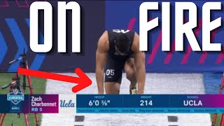 Zach Charbonnet BIG WINNER At The NFL Combine  2023 Dynasty Fantasy Football [upl. by Jan627]