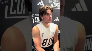 The Rise of Jett Luchanko Was Evident at the NHL Combine [upl. by Drahsir]