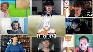 ReZero Season 3 Episode 1  Reaction Mashup [upl. by Mani861]