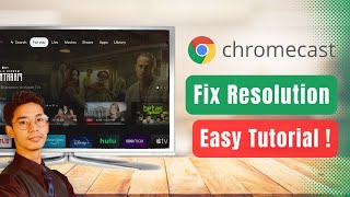 Chromecast  How to Fix Resolution [upl. by Leanahtan53]