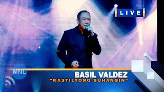 KARAOKE KASTILYONG BUHANGIN Basil Valdez Momentum Live MNL [upl. by Ahsla]