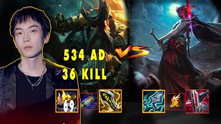 GANGPLANK 534 AD GET 36 KILL SO CRAZY [upl. by Juliana]