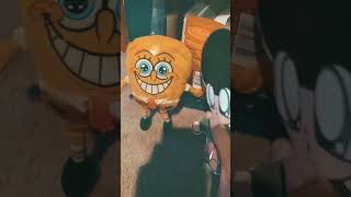 GET IN SPONGEBOB Sadny Bin funny plush spongebob [upl. by Pascha]