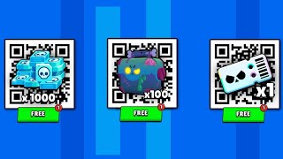 FREE x100 DEAD BOXES 🥳 AND CREDITS QR CODE  BRAWL STARS QR CODES 2024 🎁  BRAWL STARS NEW UPDATE [upl. by Nagey518]