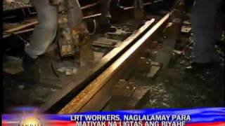 Maintenance workers of LRT MRT featured [upl. by Wetzel]