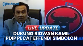 🔴LIVE UPDATE  Dukung Ridwan Kamil di Pilkada Jakarta PDIP Akhirnya Pecat Effendi Simbolon [upl. by Arodasi]