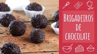 Brigadeiros de chocolate  TeleCulinária [upl. by Semajwerdna378]