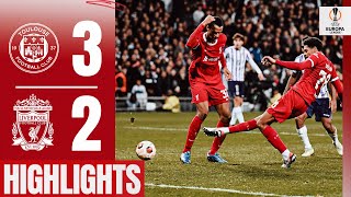 Late drama in the Europa League  Toulouse 32 Liverpool  Highlights [upl. by Arleyne]