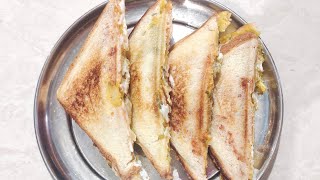 Spicy Aloo Cheese Sandwich Recipe  potato sandwitch Recipe indiacooking food cooking [upl. by Hbaruas]