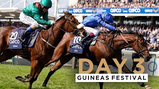 ALL RACE FINISHES FROM QIPCO 1000 GUINEAS DAY AT NEWMARKET RACECOURSE [upl. by Analat]