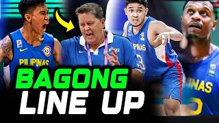 LAKAS LINE UP NG GILAS PILIPINAS MAY BAGONG MGA PLAYERS [upl. by Nigen]