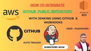 How to Integrate GitHub PUBLIC Repository with Jenkins amp webhooks Auto Deploy enable [upl. by Ojaras]