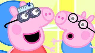 Peppa Pig Français  Le Premier Examen Des La Vue De Peppa  Dessin Animé Pour Bébé [upl. by Ulyram]