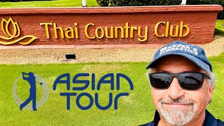 Thailand 4K  Asian Tour Pro Golf Tournament bangkok golf protour jareddutiot canadian [upl. by Aetnahs977]