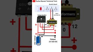 12 0 12 Transformer 24 volt DC Connection shorts [upl. by Bekaj301]