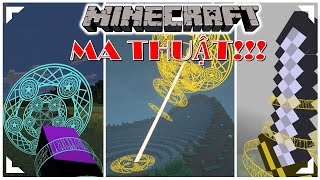 Sử Dụng Ma Thuật Trong Minecraft Mahou Tsukai  Review Mod Cục Súc Minecraft 119 [upl. by Anoit]