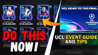 UCL GLITCH DO THIS NOW TO GET 95 OVR PLAYERS UCL FULL EVENT GUIDE AND TIPS FC MOBILE 24 [upl. by Leanne38]