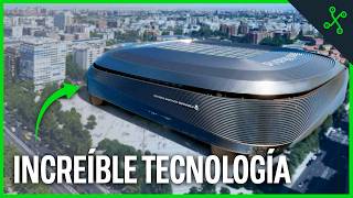 ¿Conoces TODA la TECNOLOGÍA del nuevo ESTADIO SANTIAGO BERNABÉU [upl. by Mauer]