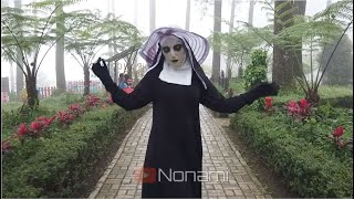 Valak Nonami  The Nun Prank video [upl. by Formica]