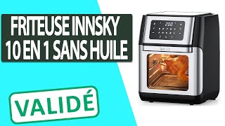 Avis Friteuse Sans Huile Innsky Minifour à Air 10 en 1 [upl. by Neelyaj318]