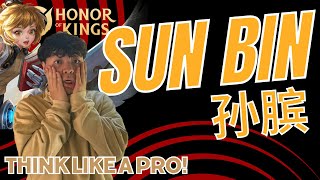 RANK 5 NA PLAYER TEACHES YOU SUN BIN 孙膑 LIKE A PRO  Honor of Kings 王者荣耀 [upl. by Anitsyrhk706]