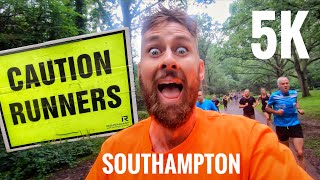 PARKRUN RETURNS Southampton SUB 20 5K attempt [upl. by Hackett]