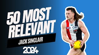 Jack Sinclair Premium SuperCoach amp AFLFantasy Defender  26 Most Relevant [upl. by Nils]