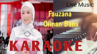 Fauzana CIINAN BANA Karaoke [upl. by Artemis]