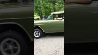 My 1955 Chevy gasser first drive [upl. by Ecerehs928]