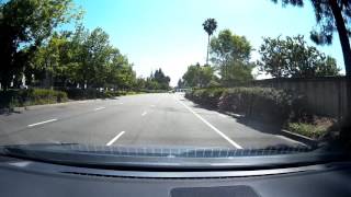 Pleasanton California CA DMV Behind The Wheel driving test practice route 6  part 2 [upl. by Akired]