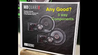 Component Speaker Test Part 4 MB Quart 3 way PS1316 China Cheap [upl. by Kcarb]