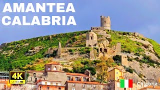 Amantea Calabria 4K italy 🇮🇹 tour [upl. by Nanam]